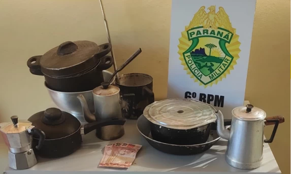 Ação Rápida: Polícia Militar prende autor de furto e receptador em Catanduvas