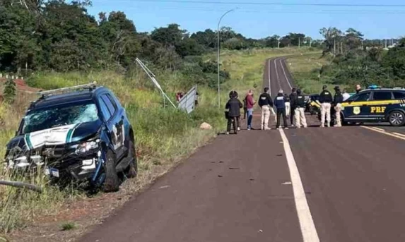 Acidente fatal na Perimetral Leste: Ciclista morre após ser atingido por veículo da Receita Federal em Foz do Iguaçu