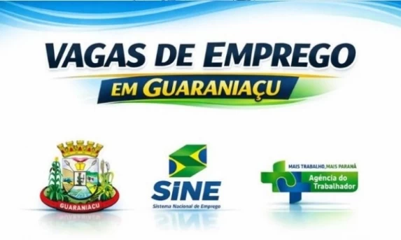 Agência do Trabalhador de Guaraniaçu anuncia novas vagas de emprego e calendário de entrevistas com cooperativas
