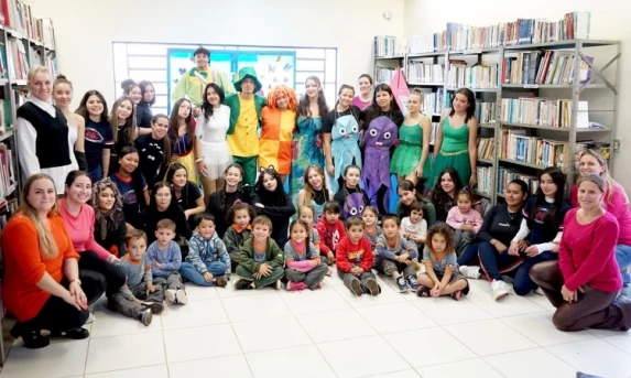 Alunos do Curso de Formação de Docentes desenvolvem projeto “Literatura e Diversão” para a Educação Infantil