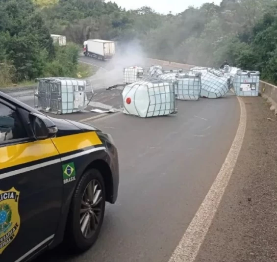 BR 277 em Nova Laranjeiras segue interditada e sem previsão de liberação.