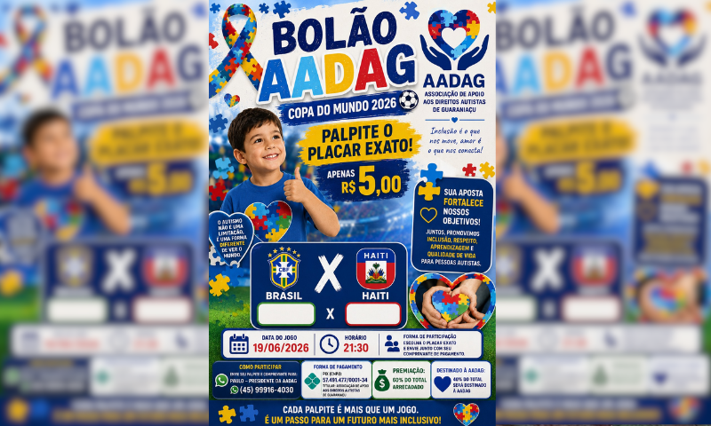 BOLÃO AADAG – BRASIL x HAITI