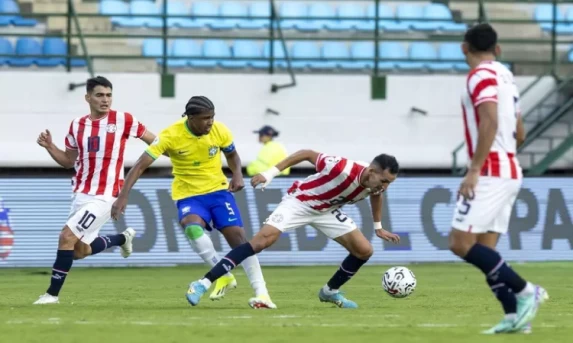 Brasil joga mal e perde para o Paraguai no quadrangular final do Pré-Olímpico.