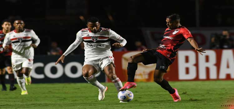 BRASILEIRÃO: São Paulo e Athletico-PR empatam e seguem ameaçados de rebaixamento