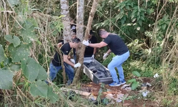 Cadáver é encontrado em córrego na Região Norte de Cascavel.
