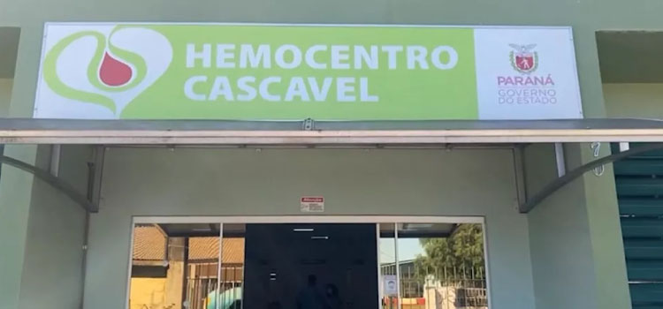 CASCAVEL: Hemocentro precisa de doadores de sangue A- e O-.