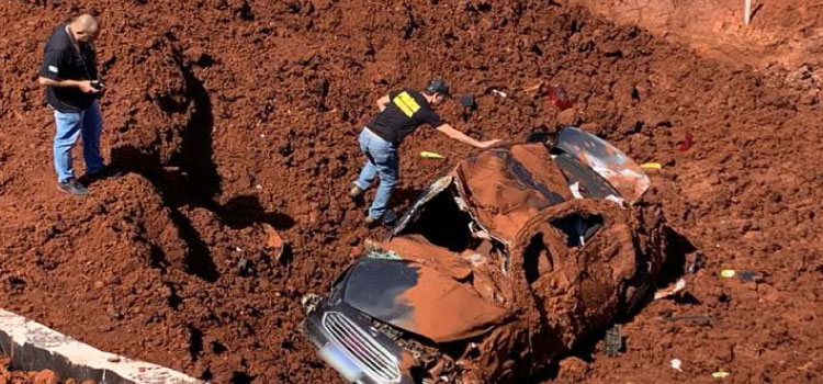 CASCAVEL: Motorista morre após carro sair de pista e cair em ribanceira na BR-277.