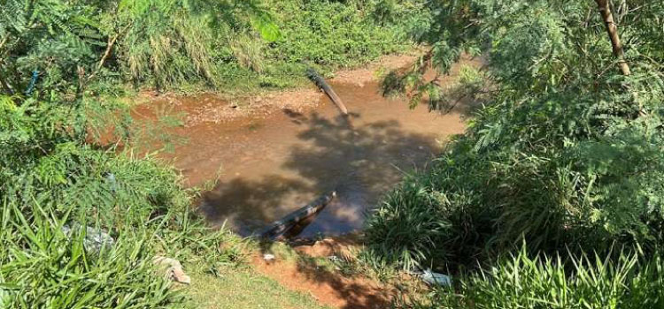 CASCAVEL: Mulher é encontrada caída em córrego.