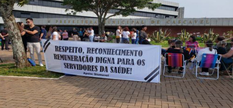 CASCAVEL: Servidores municipais de enfermagem entram em greve.