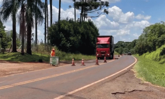 TRÂNSITO: Trecho da PR 180 em Cascavel está no sistema SIGA/PARE.