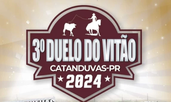 CATANDUVAS: 3º Duelo do Vitão distribuirá mais de R$ 200 mil em premiações.