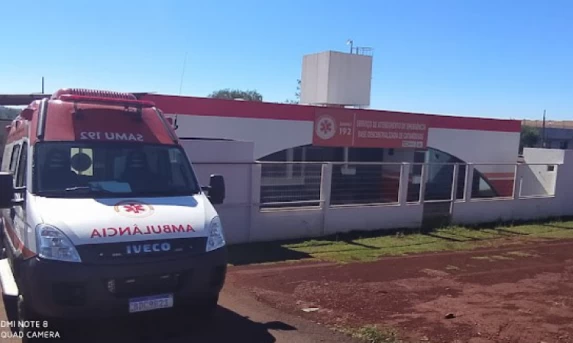 CATANDUVAS: Homem de 21 anos é socorrido pelo SAMU após sofrer queda de motocicleta na Vila Santa Cruz