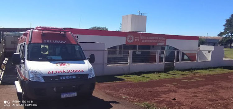 CATANDUVAS: Homem tem crise convulsiva e é socorrido pelo SAMU no bairro Alto Alegre.