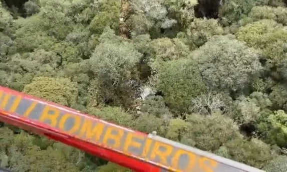 Cenipa abre investigação para apurar causas da queda de helicóptero em Santa Catarina