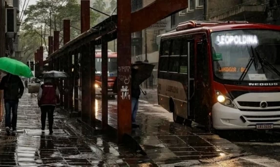 Chuva e risco de tempestades atingem grande parte do país nesta segunda-feira