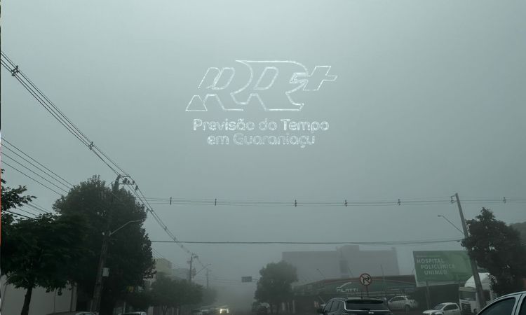 Chuva se espalha pelo Paraná nesta sexta-feira; Guaraniaçu terá dia de baixa amplitude térmica