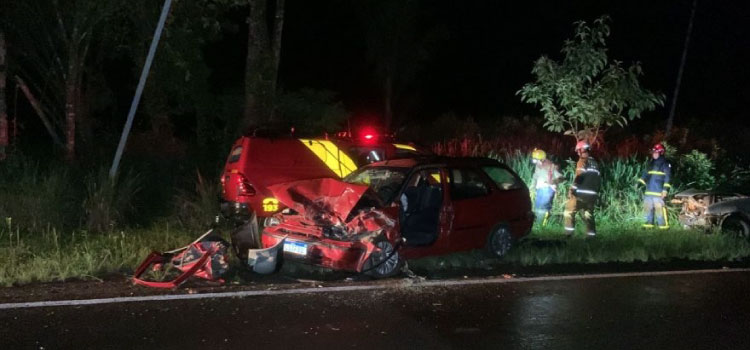 CORBÉLIA: Sete pessoas ficam feridas em grave acidente na PR-573.