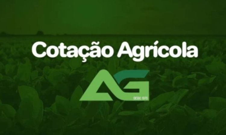 Cotações Agrícolas para esta Segunda-feira 04 de Maio de 2026