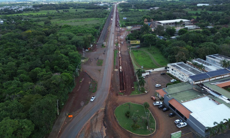 Duplicação da BR-469 vai interditar temporariamente rua em Foz do Iguaçu