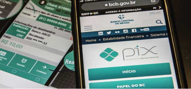 ECONOMIA: BC comunica vazamento de dados de 2,1 mil chaves Pix.