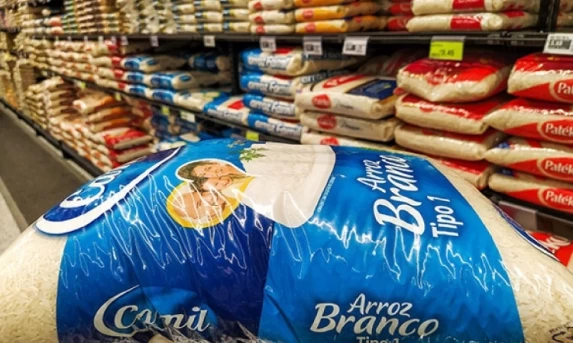 ECONOMIA: Preço do arroz tem alta de 58% para os consumidores.
