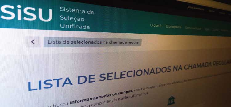 EDUCAÇÃO: Começam hoje as matrículas da primeira chamada do Sisu