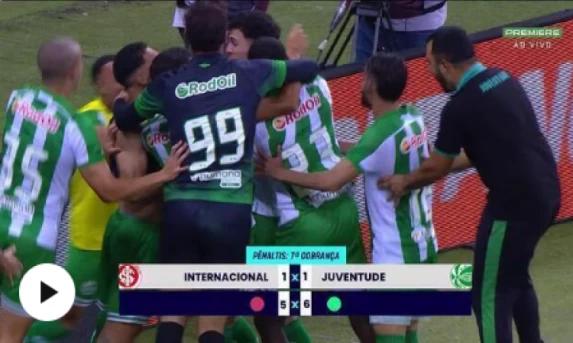 Eliminação do Inter para o Juventude no Gauchão rende memes na internet.