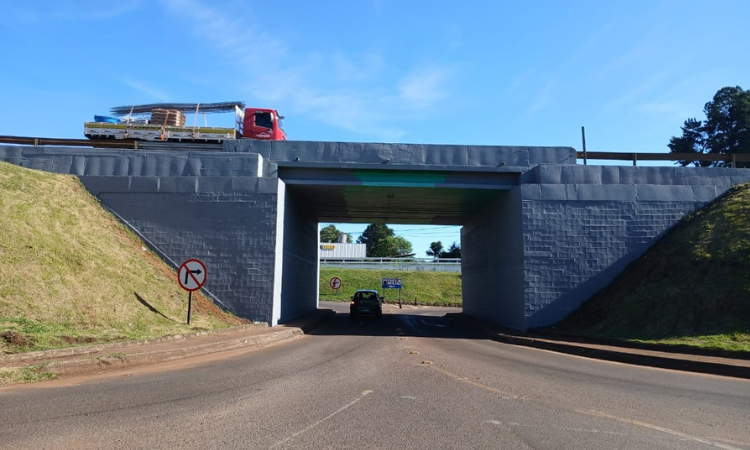 EPR Iguaçu programa intervenção no tráfego para revitalização de Viaduto, no perímetro urbano de Cascavel