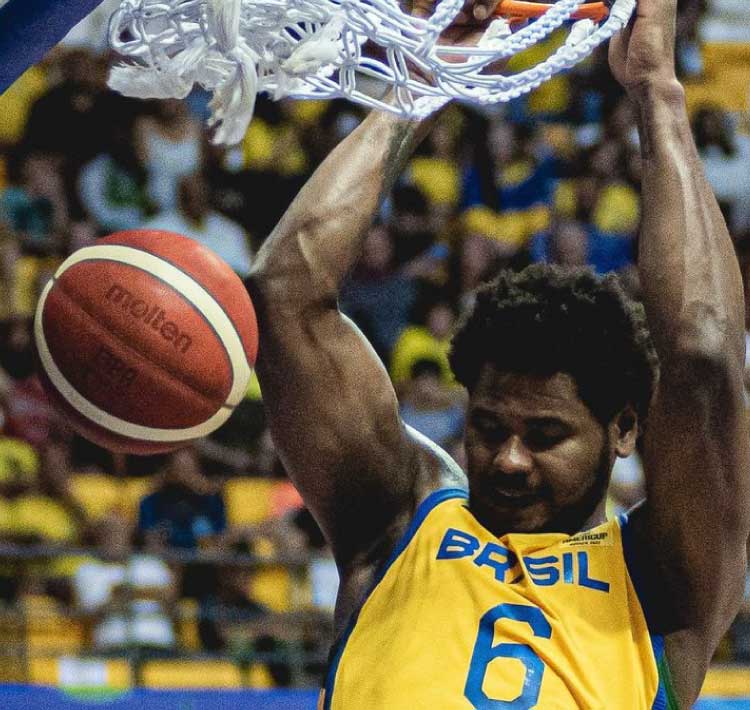 ESPORTES: Brasil vira sobre Uruguai e segue invicto na AmeriCup de basquete.