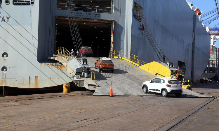 Exportações de automóveis do Paraná crescem 73,7% nos primeiros meses de 2025