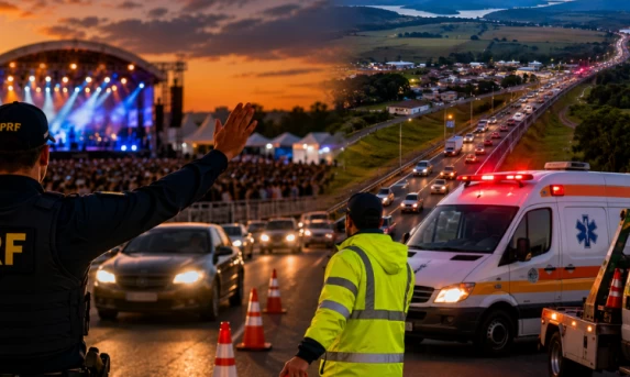 FESPOP 2026: EPR Iguaçu apoia operação da Polícia Rodoviária Federal para garantir segurança viária 