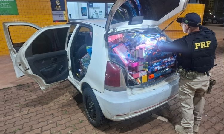 Fiscalização: Brinquedos e cigarros eletrônicos são apreendidos em ações distintas em Cascavel