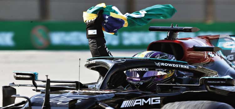 FÓRMULA 1: Hamilton dedica vitória em São Paulo a Senna e ao Brasil
