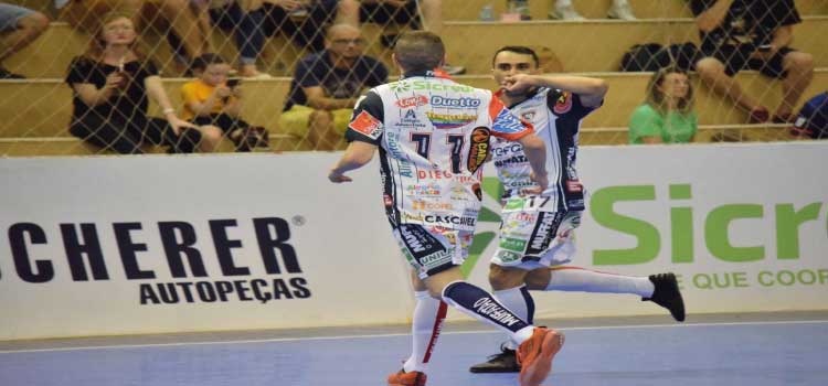 FUTSAL: Cascavel empata fora de casa com o Joaçaba nas quartas de final da LNF