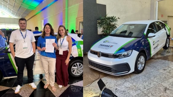 GUARANIAÇU: Agência do Trabalhador de Guaraniaçu firma convênio para receber veículo do Governo do Estado