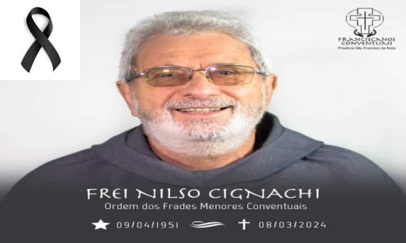 GUARANIAÇU: Atualização das informações sobre o velório do Frei Nilso Antônio Cignachi.