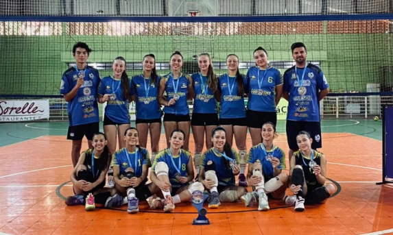 Guaraniaçu conquista vice-campeonato na 3ª Etapa da Copa Integração de Voleibol Sub-17