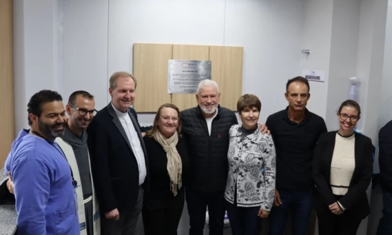 GUARANIAÇU: Fundação de Saúde Hospital Santo Antônio Inaugura Ala Dom Mauro.