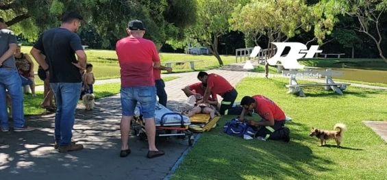 GUARANIAÇU: Menino de 11 anos sofre afogamento no Lago Municipal e acaba indo a óbito.