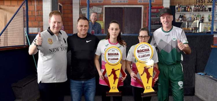 GUARANIAÇU: Município conquista 1° e 2° lugares no individual do  Campeonato Paranaense Feminino de Bocha.