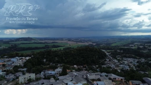 Guaraniaçu terá quinta-feira de abafamento e previsão de pancadas de chuva; confira as temperaturas