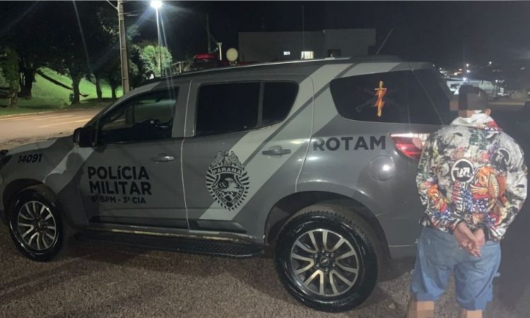 Homem com mandado de prisão em aberto é localizado e preso pela ROTAM em Ibema