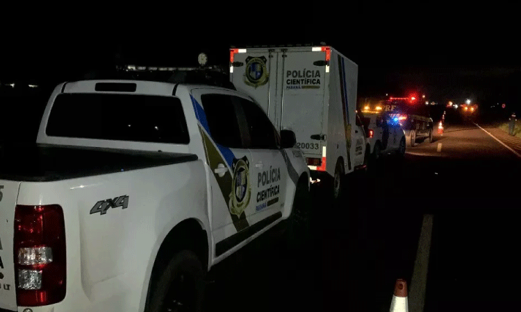 Homem de 28 anos morre atropelado na BR-277; motorista foge sem prestar socorro