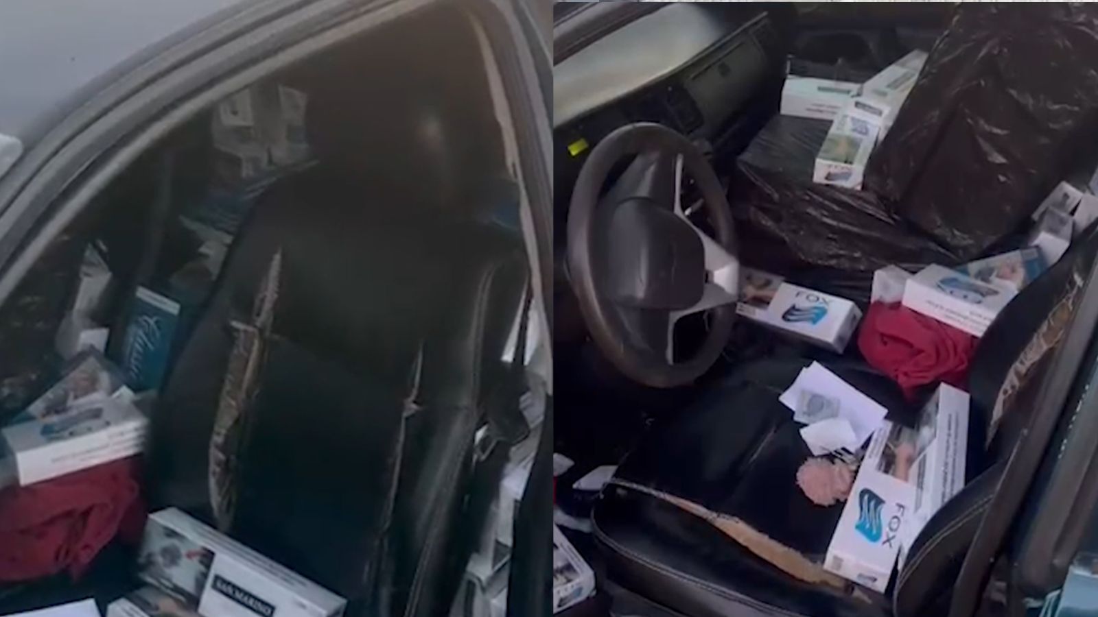 Homem é Preso com Carro Carregado de Cigarros Contrabandeados na BR-277, Próximo a Santa Tereza do Oeste