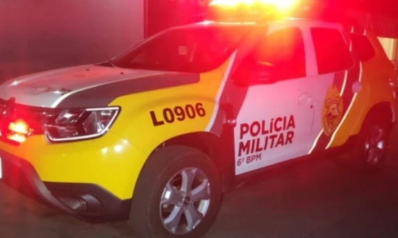 Homem é preso por violência doméstica em Quedas do Iguaçu após vizinhos ouvirem gritos de socorro