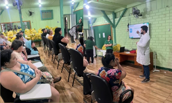 Ibema: Encontro do Programa Compra Direta promove conscientização sobre saúde e alimentação 