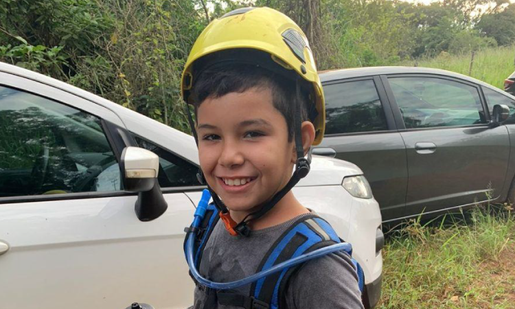 João Gabriel Martinez, de 10 anos, está desaparecido em Cascavel.