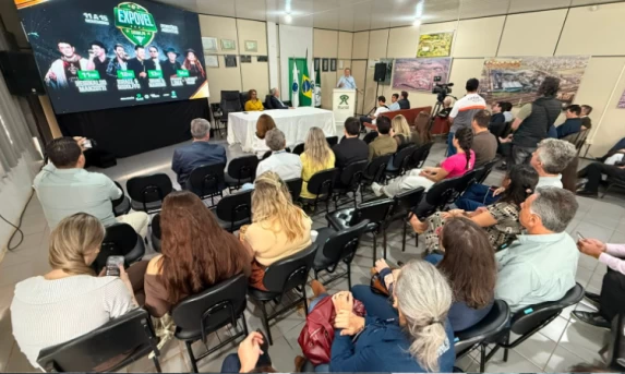 Lançada a programação da 45ª Expovel em Cascavel com shows nacionais e celebração dos 75 anos do município