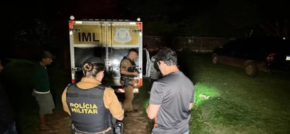 LARANJEIRAS DO SUL: Homem é morto a facadas após briga.