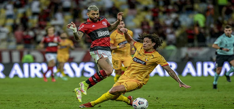 LIBERTADORES: Flamengo vence Barcelona de Guayaquil (2-0) e vai à final da Libertadores